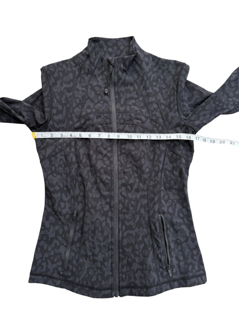Lululemon Womens Size 8 Define Jacket *Luxtreme Formation Camo Deep Coal LW4BHKS - Picture 6 of 9